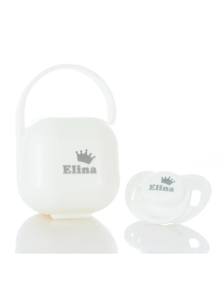 Tétine avec boîte – Silicone sans BPA | Volcaris