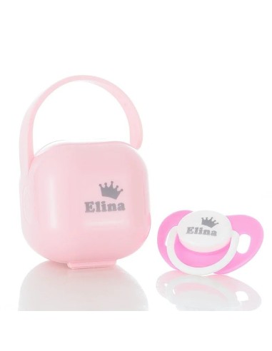 Tétine avec boîte – Silicone sans BPA | Volcaris